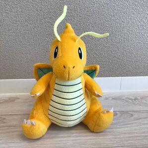 ぬいぐるみ ポケットモンスター カイリュー(縦25㎝、横21㎝)