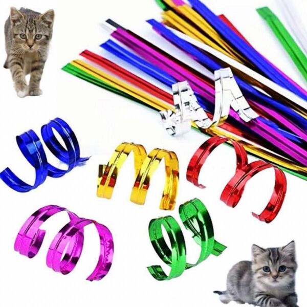 猫 おもちゃ 玩具 一人遊び 子猫 キャットタイ 運動 遊び道具 70本