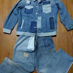 rebear by johnbull AZUL BY MOUSSY セットアップ