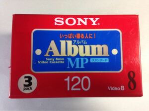 ソニー 8ミリ ビデオ カセット テープ 3本パック 3P6-120MPL