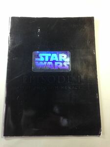  Star Wars episode 1 Phantom *menas pamphlet program 