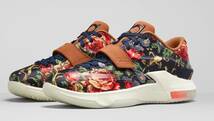 国内正規品 デットストック NIKE KD7 EXT FLORAL QS 726438-400 ナイキ KD Ⅶ ケビン エクステンション フローラル バッシュ KD 花 柄　_画像1