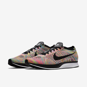 国内正規品♪ NIKE FLYKNIT RACER RAINBOW MULTI 26.5cm US8.5 フライニット レーサー レインボー マルチ FLY KNIT