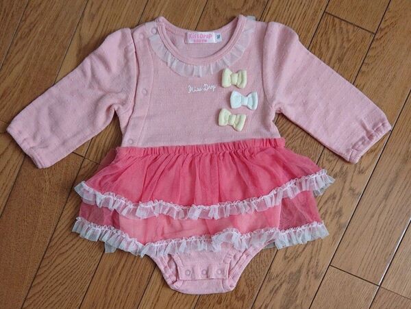Kiss Drop Baby チュール付きカバーオール ベビー服 70