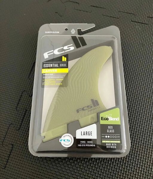 L FCS2 CARVER NEO GLASS カーバー ネオグラス トライ Lサイズ フィン トライフィン