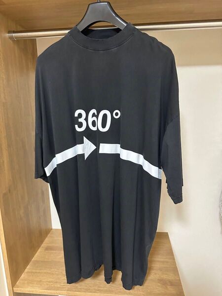 BALENCIAGA バレンシアガ ダメージtシャツ オーバーサイズ