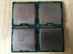 A14239)Intel Core i3-3240 3.4GHZ SR0RH present condition goods 4 pieces set 