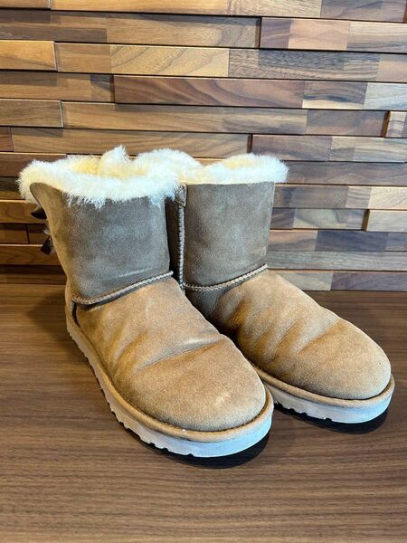 UGG 裏ボアムートンブーツ リボン