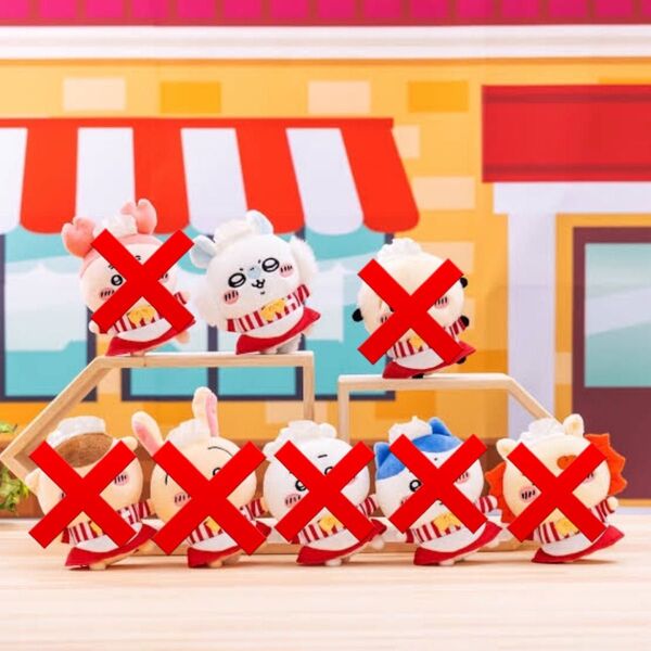 【☆美品☆】ちいかわレストラン ホール担当なマスコット モモンガ