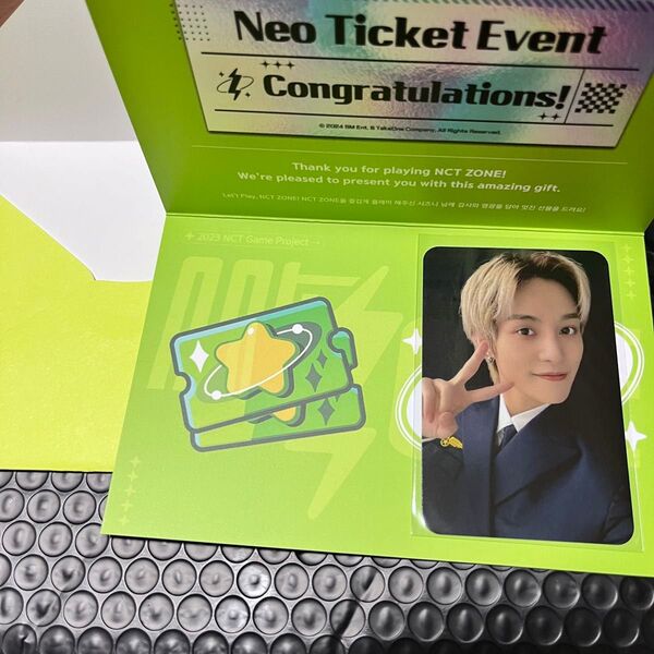 NCT ZONE ネオチケットイベント当選 機長セルカ ヤンヤン NCT WayV