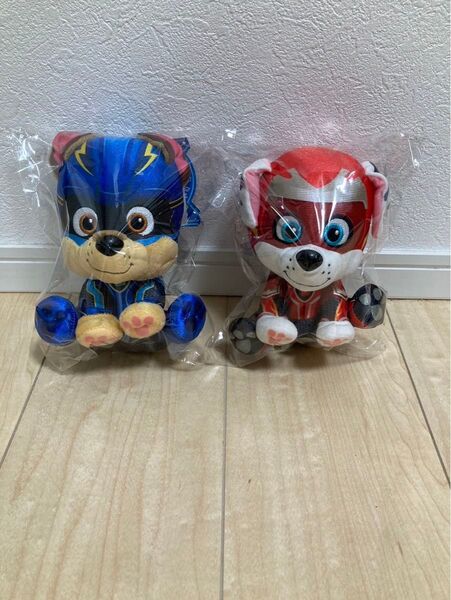 美品 マイティムービー パウパトロール ぬいぐるみセット