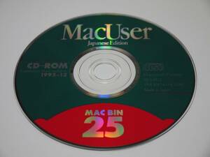MacUserROM 1995 год 12 месяц номер дополнение CD-ROM