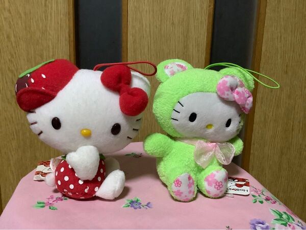 サンリオ ハローキティ キティちゃん ぬいぐるみ アミューズ景品 2体セット