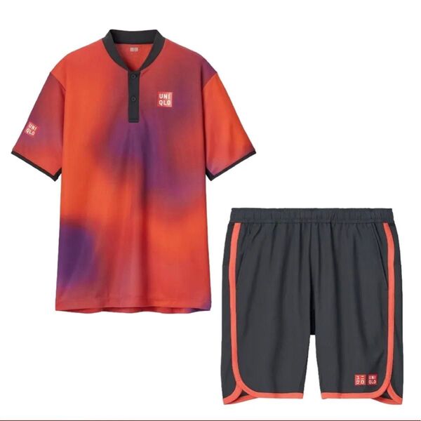 ユニクロ Uniqlo テニス ウエア 上下セット Lサイズ