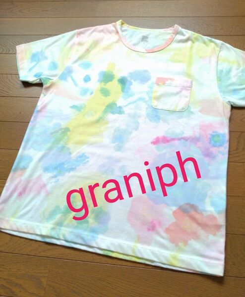 graniph 水彩柄 Tシャツ