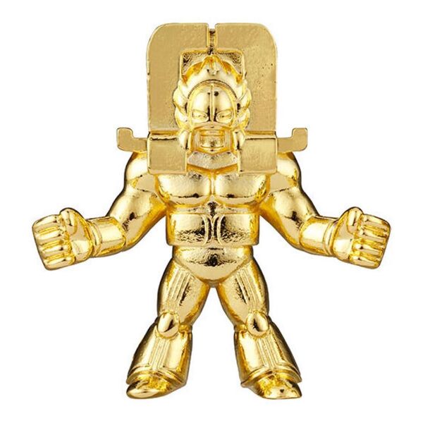 ザ・マンリキ 金メッキver. キン肉マン ダイキャストキンケシ8 未使用品