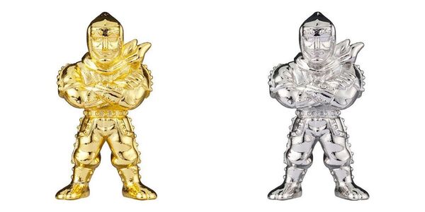 ザ・ニンジャ 金銀セット キン肉マン ダイキャストキンケシ8 未使用品