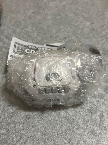 本当に録音再生!レトロminiCDプレイヤー マスコットC:ホワイト