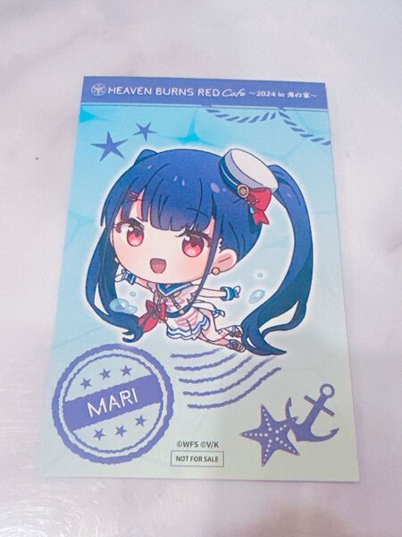 ヘブバン コラボカフェ カード 佐月マリ