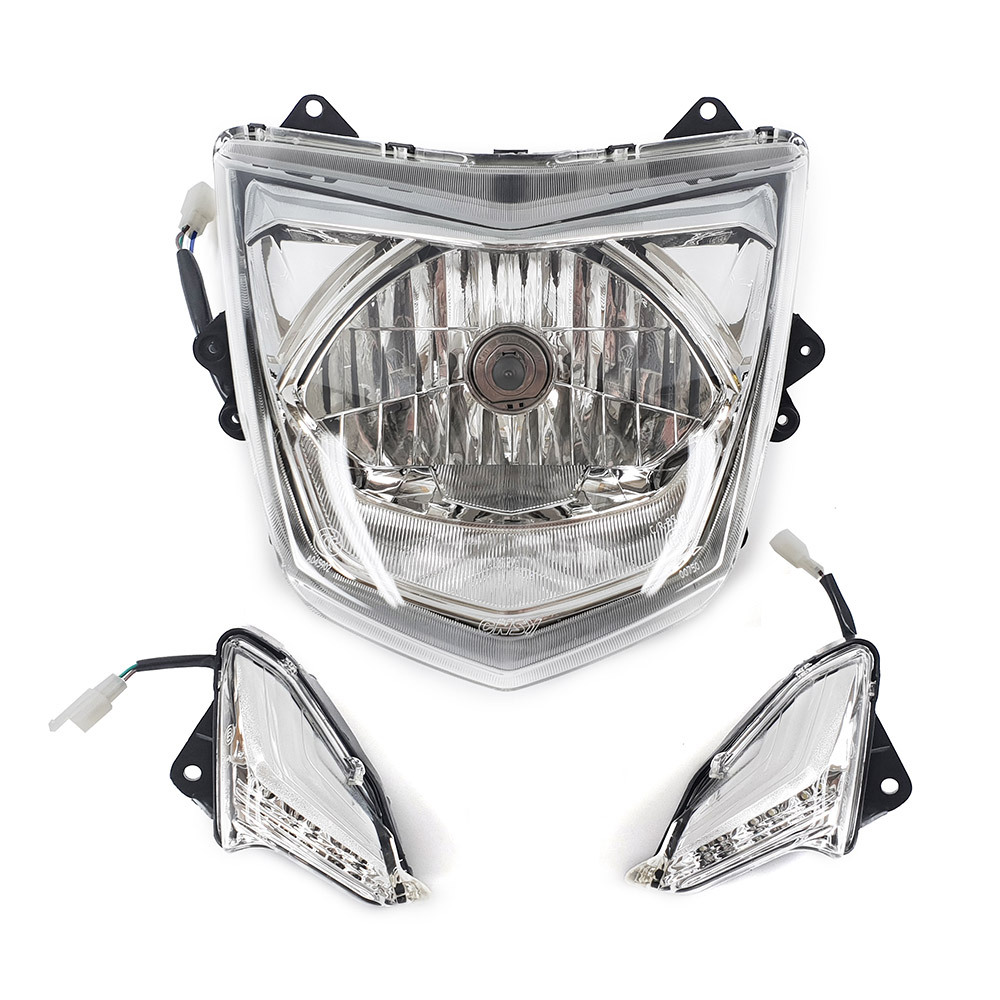 ヤマハ シグナスX(1YP) 3型用 社外品 ヘッドライト と デイライト コン