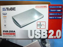 b★未使用★UnionBros　PHR-250A [USB2.0接続 2.5インチHDDケース]_画像2