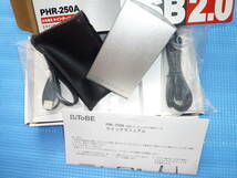 b★未使用★UnionBros　PHR-250A [USB2.0接続 2.5インチHDDケース]_画像3