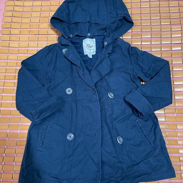GAP 140cm コート ネイビー