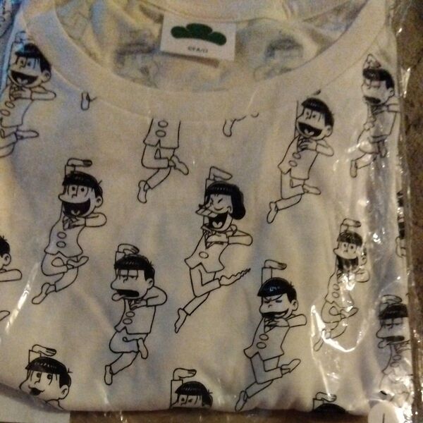 おそ松さん シェー総柄 Lサイズ 半袖Tシャツ