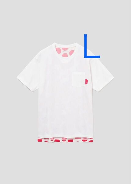 グラニフ きんぎょが にげた ドット|Tシャツ L