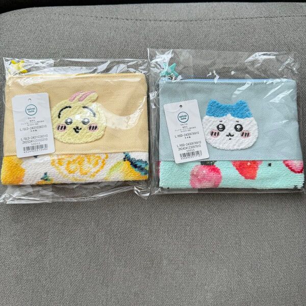 新品 フェイラー ちいかわ コラボ 刺繍ポーチ
