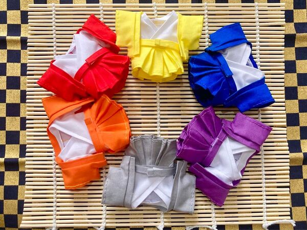 全9色【10cmぬい服】袴セット