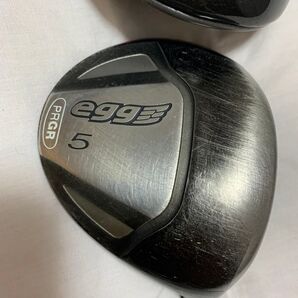 PRGR 赤egg 5番ウッド 2015 カバー付
