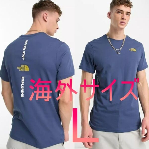 【The North Face】バーティカル メンズ Tシャツ