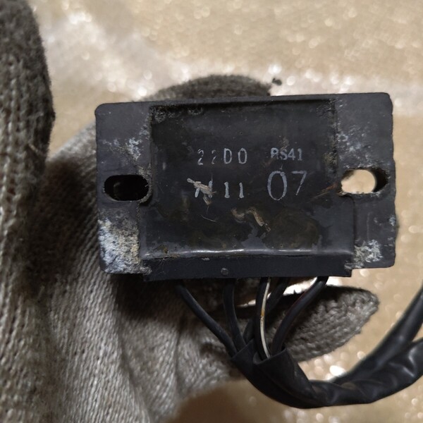 40801 RGV250ガンマ レギュレター イグナイター CDI ECU PGM-DCTユニット レクチファイア 実働取外し 純正 中古