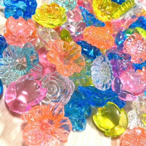 【お花】アクリルアイス ジュエル