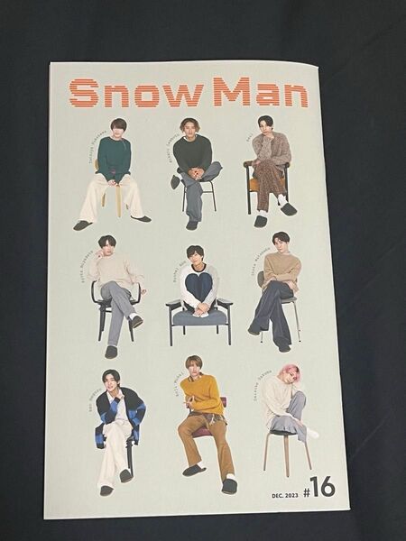 snowman dec2023#16 +ステッカーシール+クリアポーチ