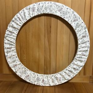 フープカバー 新体操 ハンドメイド 新品 ユニコーン クリーム