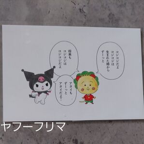 コジコジ サンリオ クロミ ポストカード