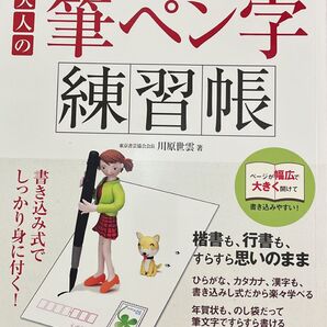 未使用・大人の筆ペン字練習帳