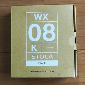 WX08K KYOCERA STOLA BLACK 黒 WILLCOM ジャンク