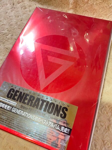 BEST GENERATION 限定BOX 3CD+4DVD 新品未開封