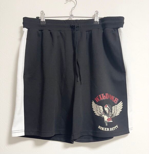 BettyBoop ベティ・ブープ ハーフパンツ バイカーベティ 3L 短パン