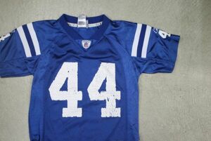 【古着GAME TOPS KID'S REEBOK NFL DALLASCOWBOYSユニフォーム Tシャツ青S】リーボックアメリカンフットボールダラスカウボーイズ 7959