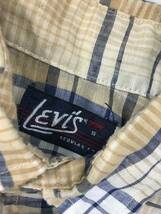 古着 17148 S 長袖 シャツ USA ビンテージ オリジナル vintage 60 70 80 90 ワーク ウエスタン リーバイス levi's _画像4