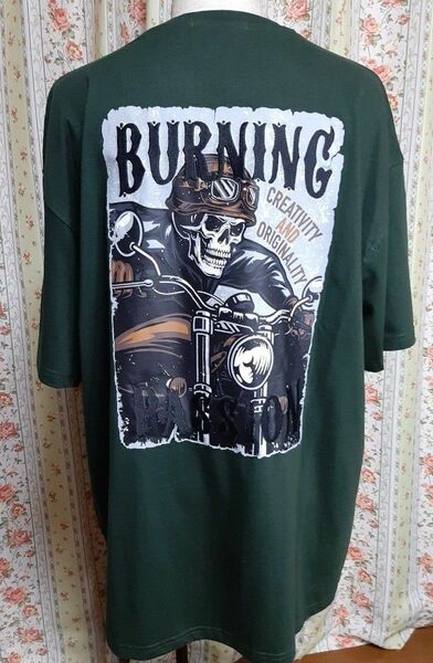 バーニング ライダー Tシャツ 3Lサイズ 未使用タグ付き