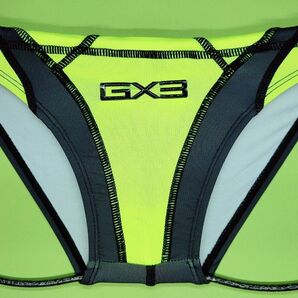 ☆新品☆S☆GX3 GLOSS NEON スプラッシュビキニ SPLASH BIKINI ビキニパンツ 競パン 競泳水着 イエロー