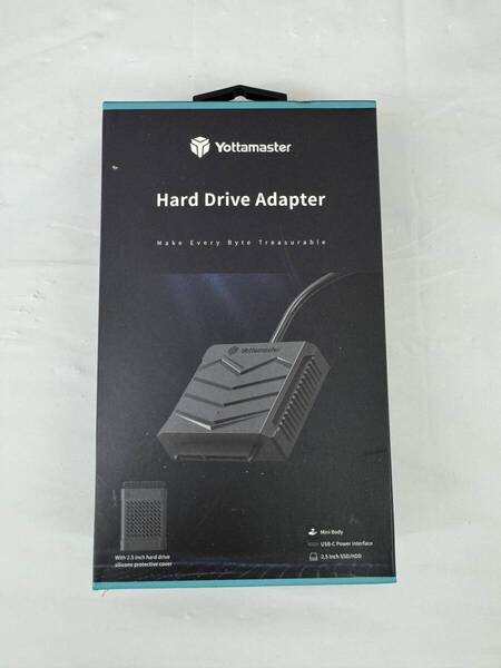 Yottamaster USB2.0ーSATA変換ケーブル 2.5インチケース付き データ取り出しや古いHDD / SSDを外付けに変換