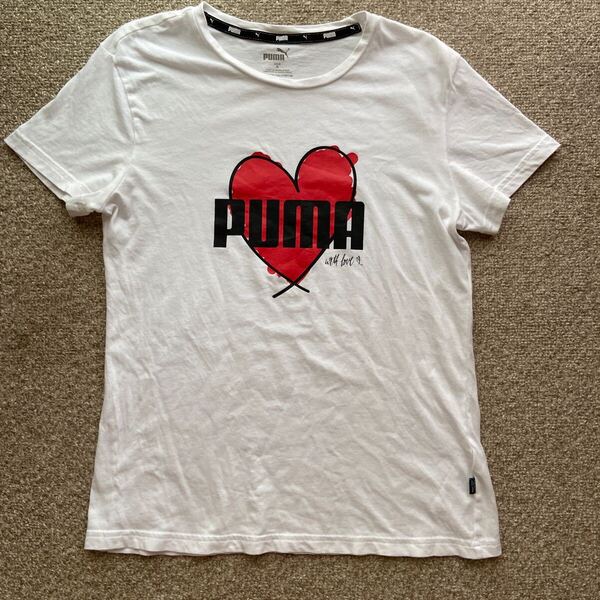 PUMAプーマ☆半袖Tシャツ♪レディースM☆美品