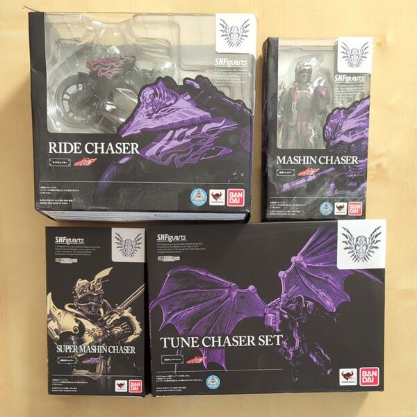 バンダイ S.H.Figuarts 魔進チェイサー ライドチェイサー 武装チェイサーセット 超魔進チェイサー 豪華4点セット