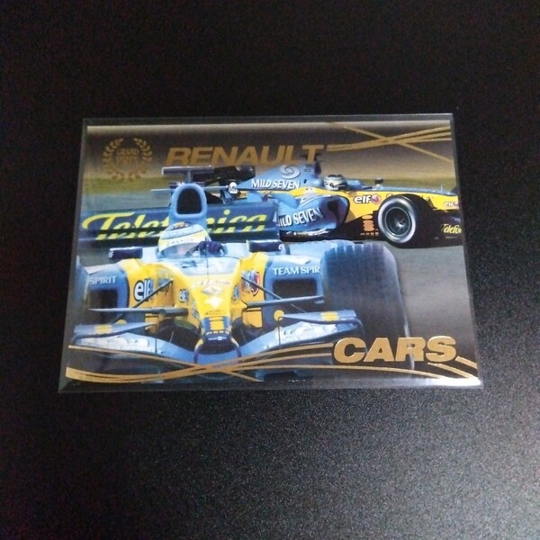 2006 FUTERA GRAND PRIX ルノー アロンソ F1カード #73